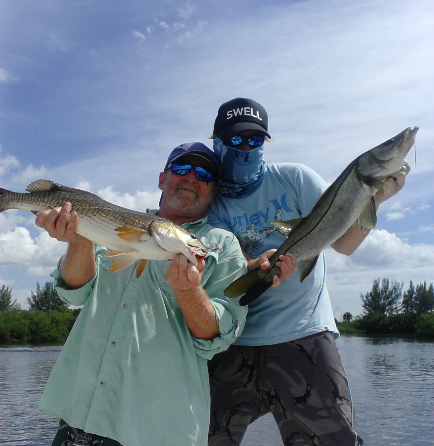 Captain Terry says “Great fishing for Snook, Redfish and other 