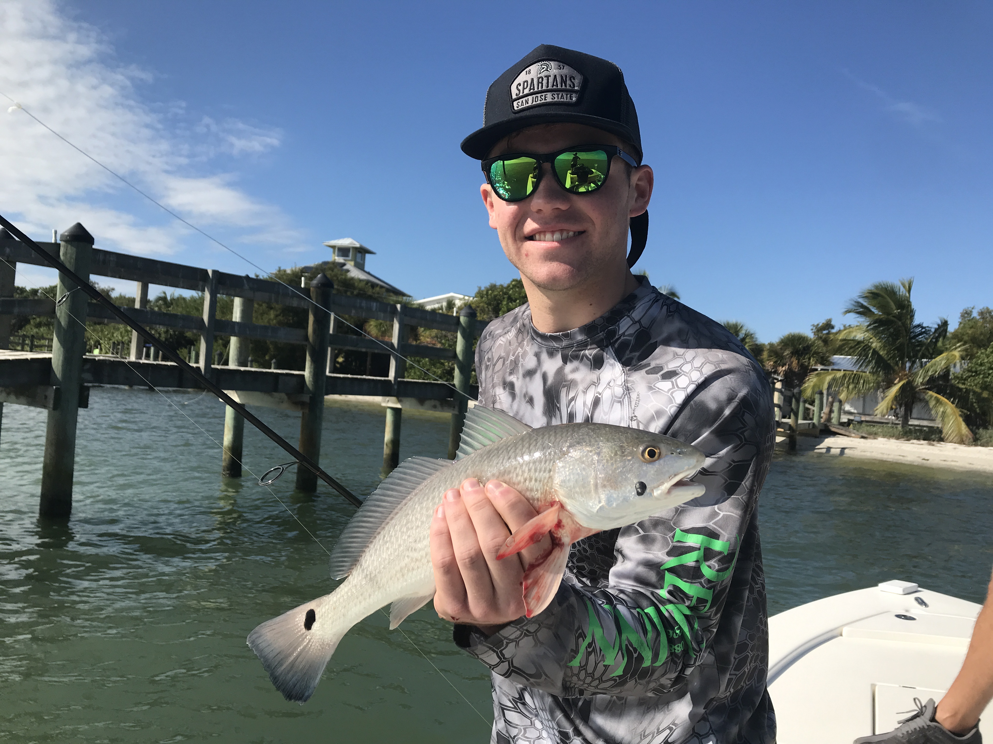 Josh pictured with his Redfish