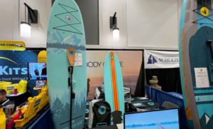 SUP Boards on display